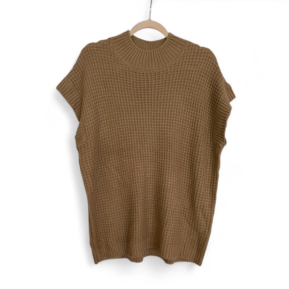 Alece Textured Oversized Crew Neck Tunic | NWT​​​
